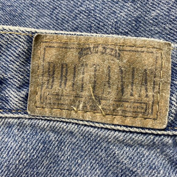 Vintage Brittania Jeans Womens Size 10 Tall Easy Fit Straight Medium Wash‎ Mom - Picture 12 of 12